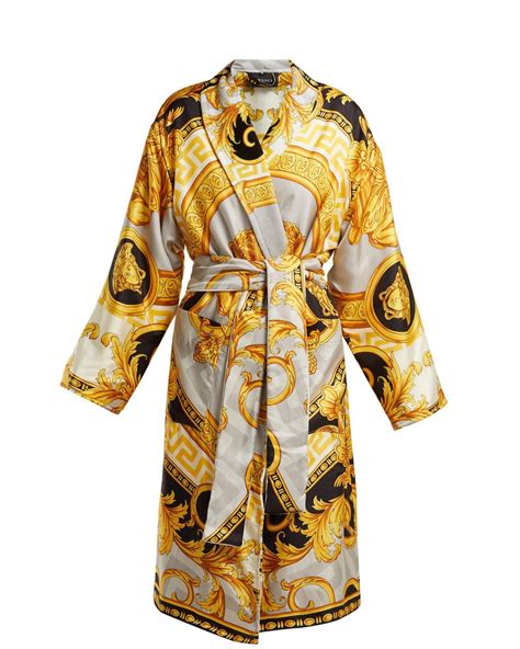 versace baroque bathrobe fake|versace robes on sale.